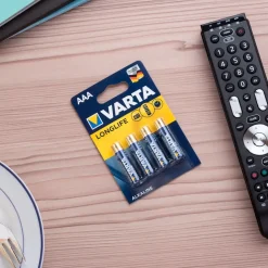 AAA Batterier Varta Longlife 4stk