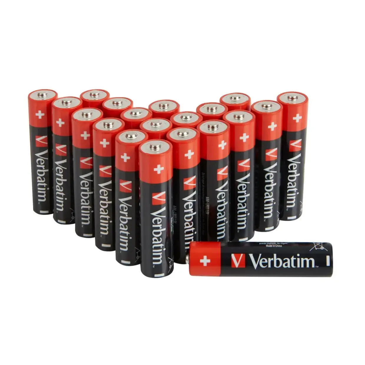 AAA batterier Verbatim Alkaline LR03 (20-Pack)