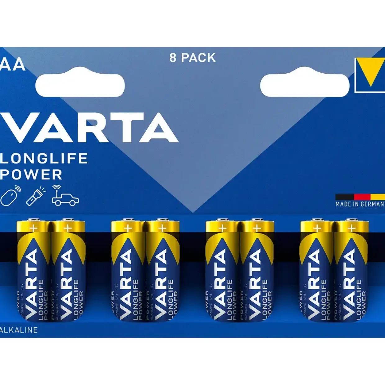 AA Batteri Varta Longlife Power - 8 stk