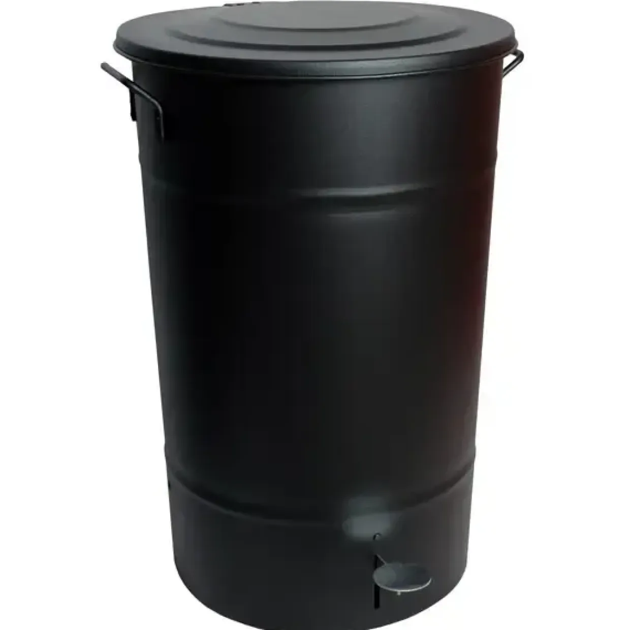 Affaldsbeholder Greger Sort 30L med låg og pedal