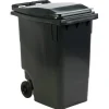 Affaldscontainer grå 360 L