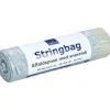 Affaldsposer med snøreluk - 30 l - 55 x 60 cm - grå - 24 ruller