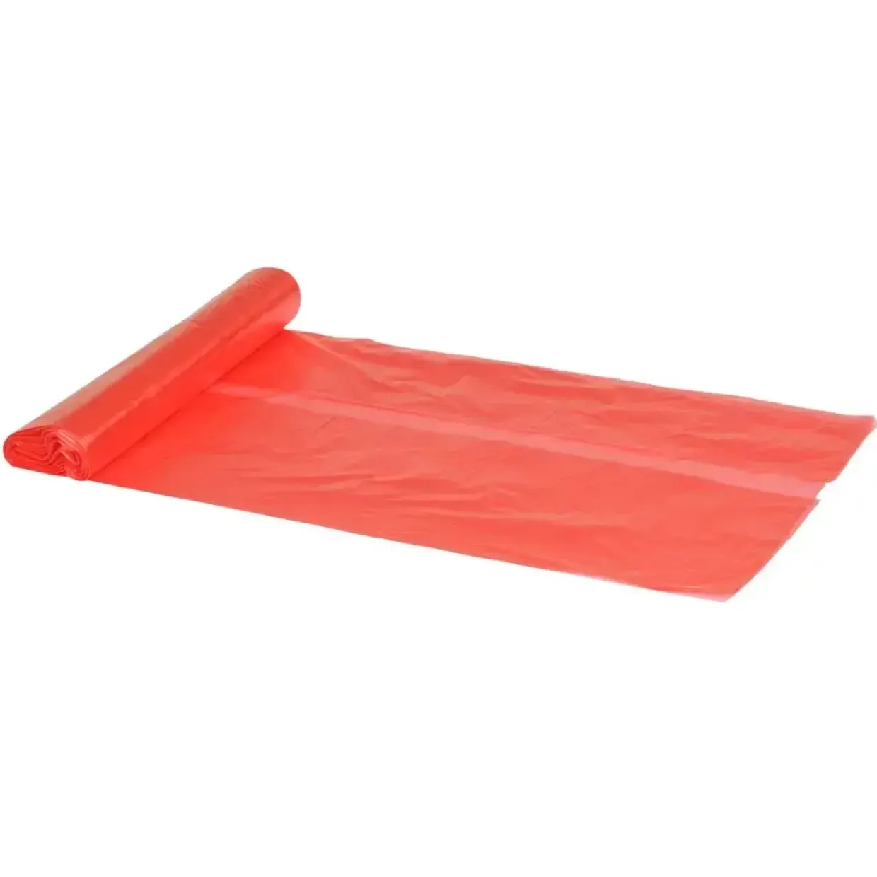 Affaldsposer - Poly-Line HDPE rød 7 my 37x50 cm - 15 L 72 ruller