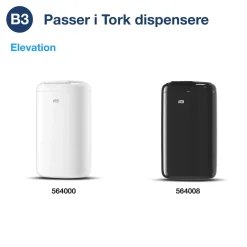 Affaldspose Tork 204040 Bin B3 5L sort 20rul
