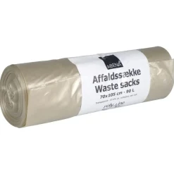 Affaldssæk - ABENA Poly-Line 90L - Klar - 20 Ruller
