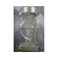 Affaldssække 240 liter til returplast 850 x 1600 mm - 10 ruller