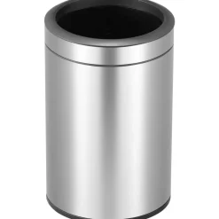 Affaldsspand - EKO 12 l - Stål mat plast/stål - Åben top