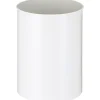 Affaldsspand metal, hvid, 30 l