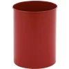 Affaldsspand metal, rød, 30 l