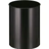 Affaldsspand metal, sort, 30 l