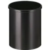 Affaldsspand metal, sort, 15 l