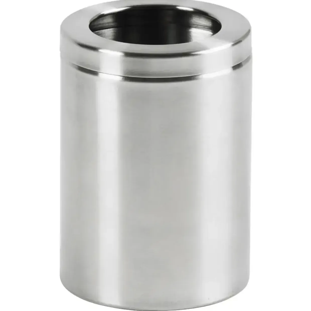 Affaldsspand, stål mat, rustfrit stål, 1.5 l - 1 stk