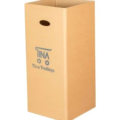 Affaldsspand, Tina Trolley, pap, 100 liter - 1 stk