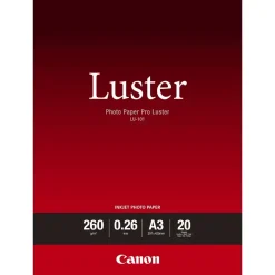 A3 fotopapir Canon 260 gram LU-101 Pro Luster - 20 ark