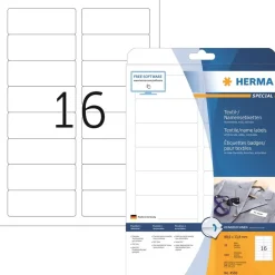 Aftagelige etiketter Herma tekstil 88,9x33,8 (160)