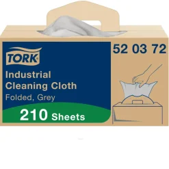 Aftørringsklude 520372 Tork Industri W7 Handy Box grå 41,5x35,5cm 210 ark pr box