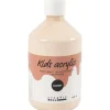 Akrylfarve A-Color, lys hudfarvet, 01 - blank, 500ml