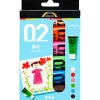 Akryl maling A-Color, ass. farver, 02 - mat, 6x20ml