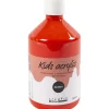 Akrylmaling A-Color, rød, 01 - blank, 500ml