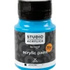 Akrylmaling Creall Studio dækkende primary blue (30) 500 ml