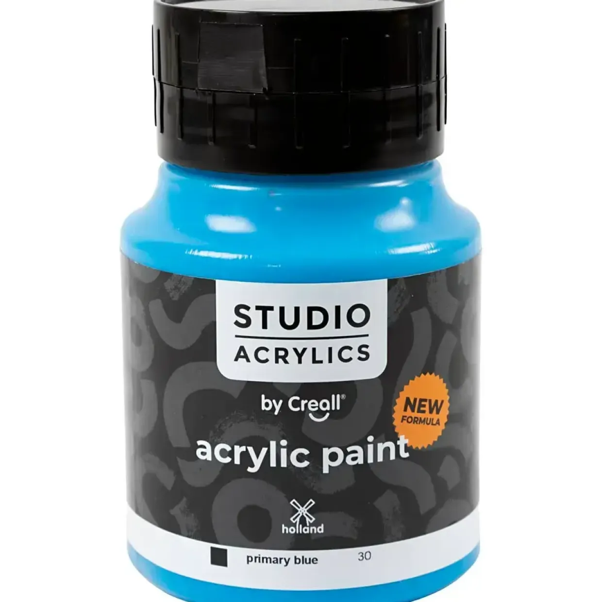 Akrylmaling Creall Studio dækkende primary blue (30) 500 ml