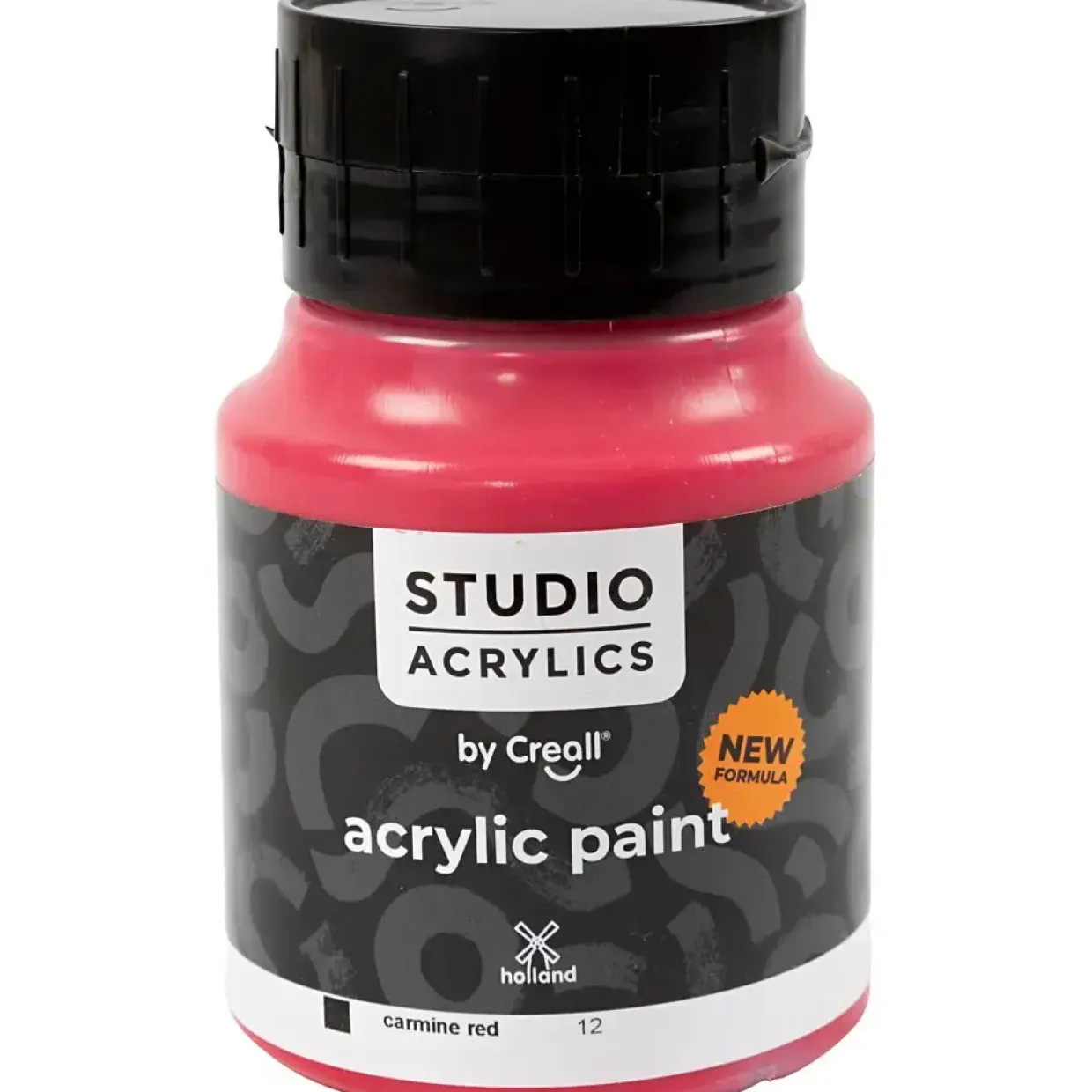 Akrylmaling Creall Studio dækkende carmine red (12) 500 ml