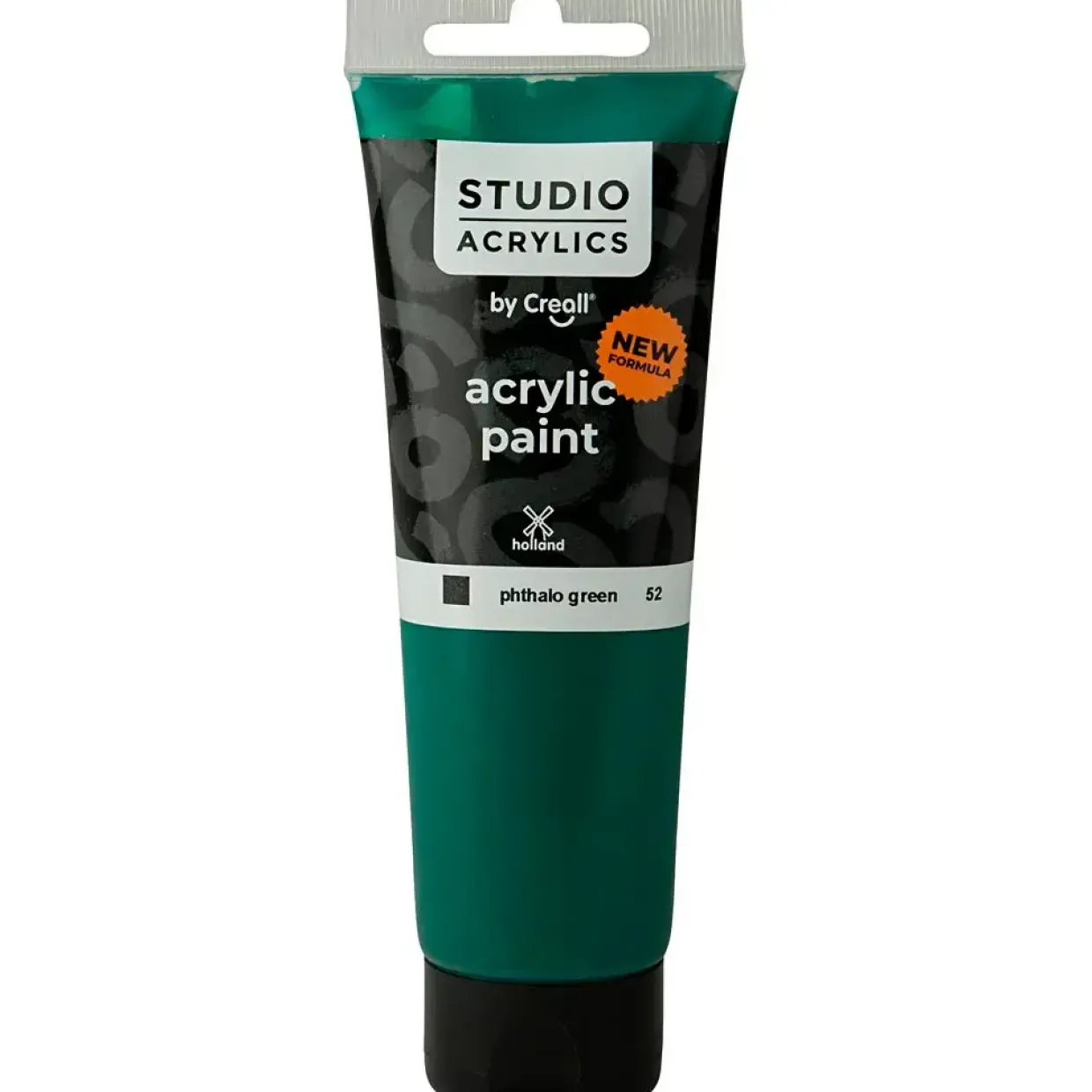 Akrylmaling Creall Studio dækkende phtalo green (52) 120 ml