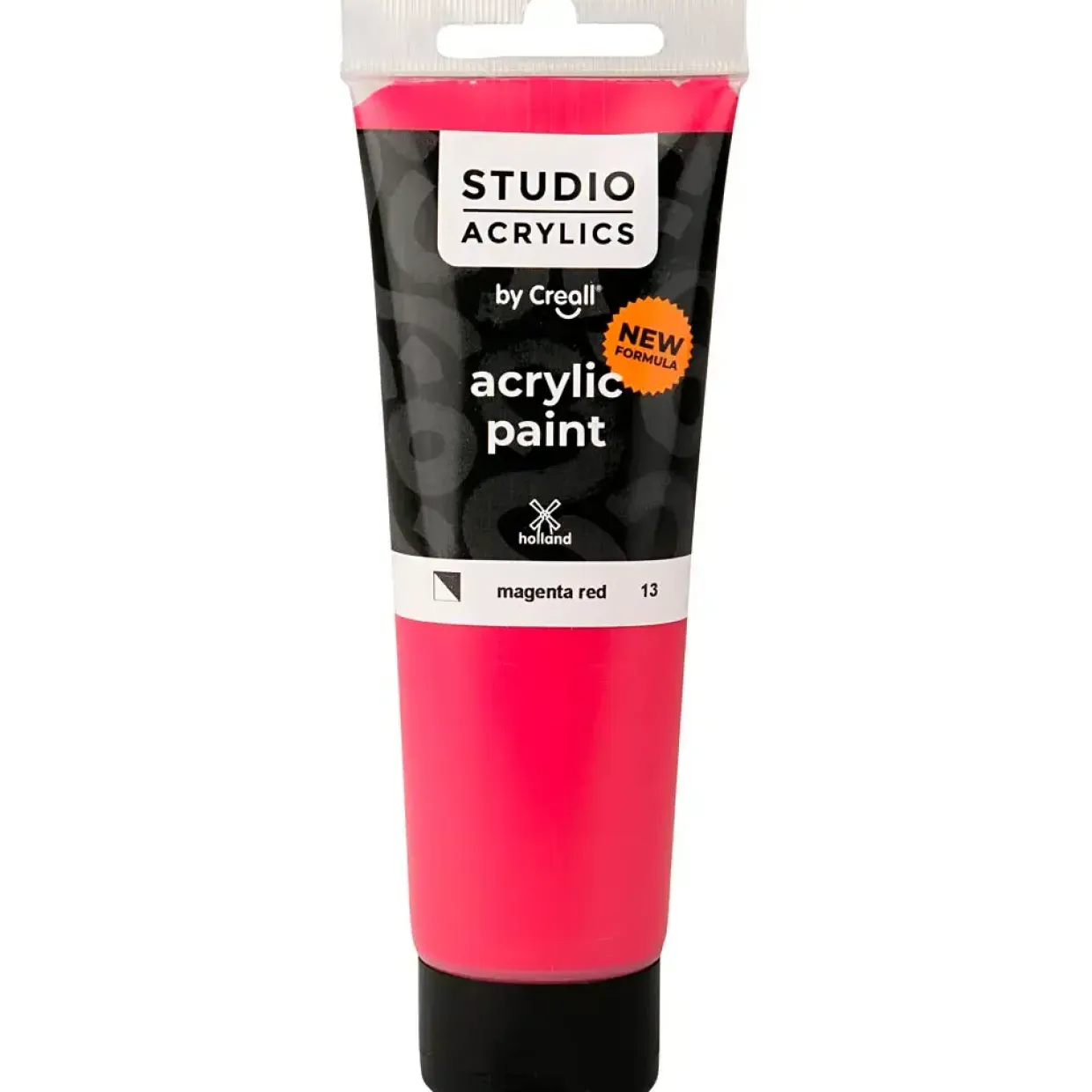 Akrylmaling Creall Studio halvdækkende magenta red (13) 120 ml
