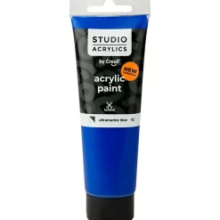 Akrylmaling Creall Studio halvdækkende ultramarine blue (42) 120 ml