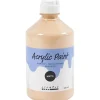 Akrylmaling lys hudfarvet 02 - mat plakatfarve A-Color 500 ml