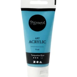 Akrylmaling 75 ml – Pigment Art – Turquoise Blue