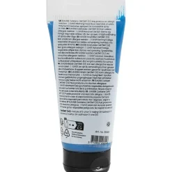 Akrylmaling Pigment Art, halvblank, dækkende, Cyan blue , 75ml