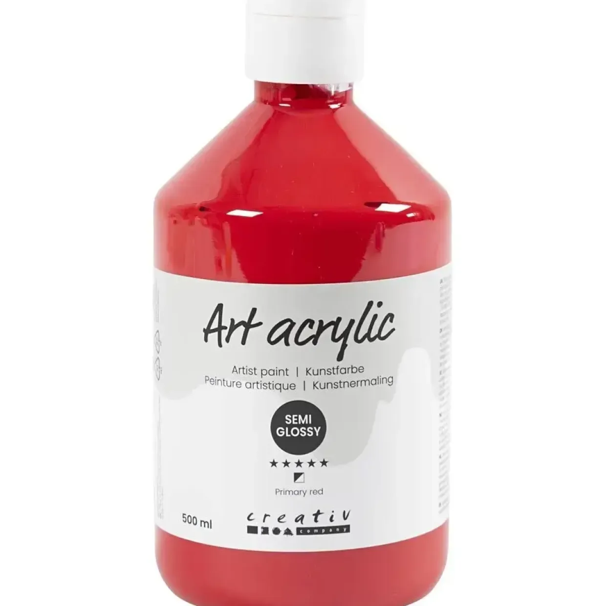 Akryl maling Pigment Art, halvblank, halvdækkende, Crome green, 75ml