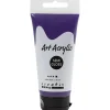 Akrylmaling Pigment Art, halvblank, dækkende, Violet, 75ml