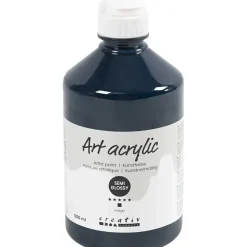 Akrylmaling Pigment Art, halvblank, dækkende, indigo, 500ml