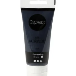 Akrylmaling Pigment Art, Paynes grey , 75ml