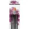Akvarel pensler Gold Line Pensler, nr. 0-22 , B: 1,5-8 mm, rund, 8ass.