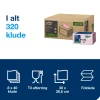 Allround klud - Tork - 194750 - Premium - W8 - Small Pack - rød - 40 klude