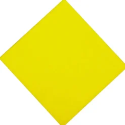 Alt-mulig-klud 38x38cm gul PLA/viskose perforeret uden mikroplast - 100 stk