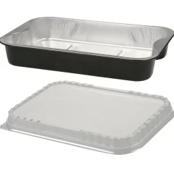 Alubakke, Ready2Cook, sort, aluminium, 1920 ml - 400 stk