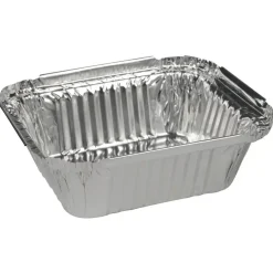 Aluminiumsbakke, 14,6x12,1x4cm, aluminium, 435 ml, rektangulær - 1000 stk