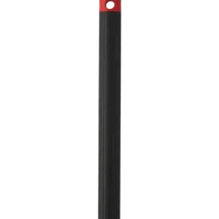 Aluskaft, sort/alu, med gevind, 150 cm,