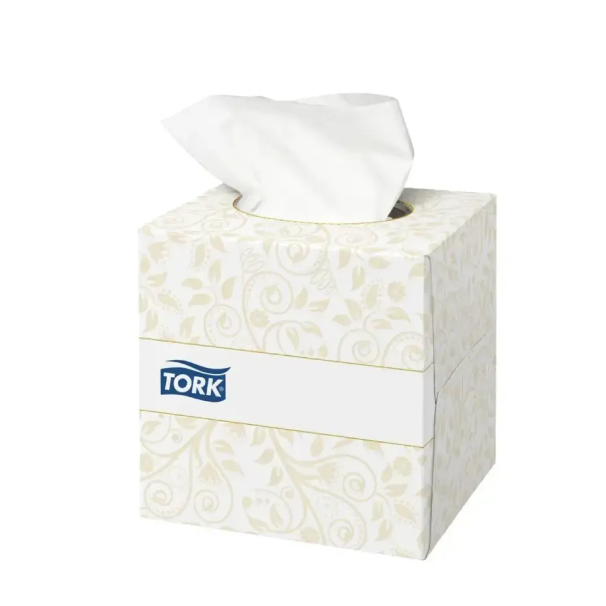 Ansigtsservietter - Tork F1 Premium 140278 - 2-lags - Hvid - 100 stk