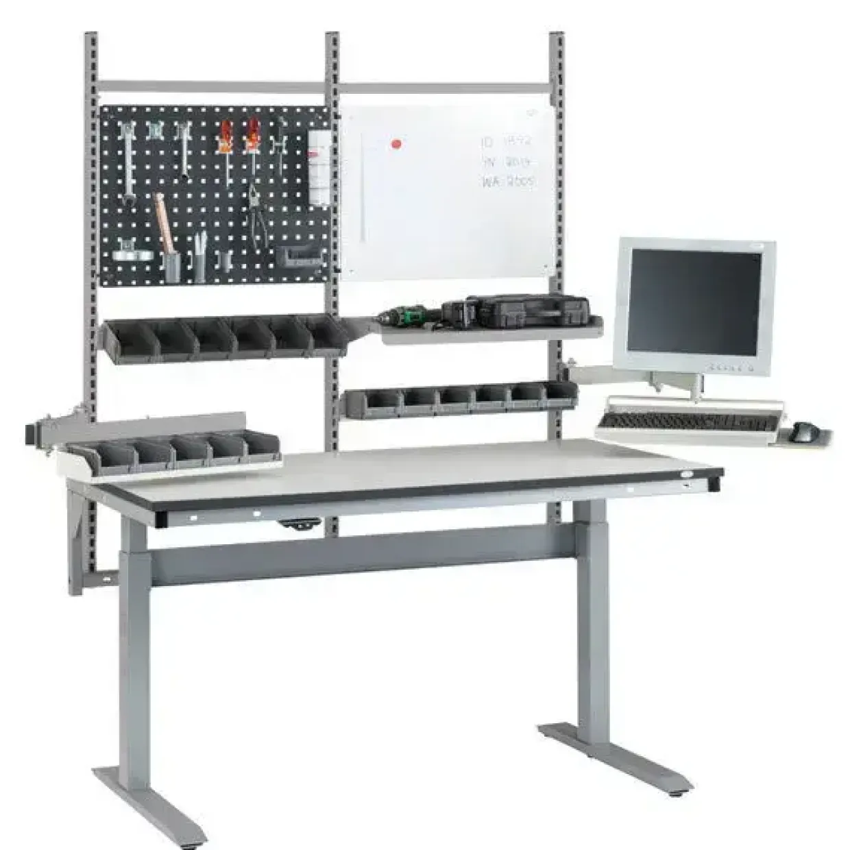 Arbejdsbord ErgoMini Konfig.3 2000x800mm