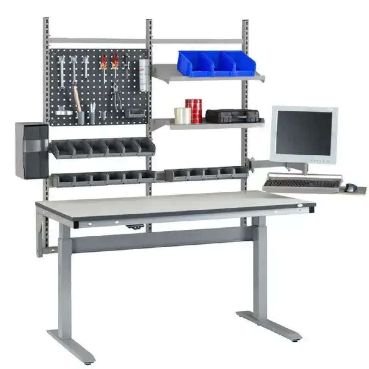 Arbejdsbord ErgoMini Konfig.2 2000x800mm