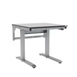 Arbejdsbord ErgoMini 800x800mm m/HPL bordplade