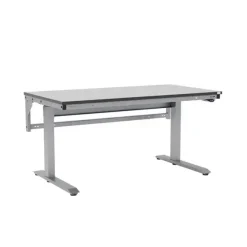 Arbejdsbord ErgoMini 1500x620mm m/HPL bordplade