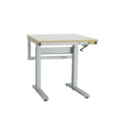 Arbejdsbord ErgoNomi ESD 800x620mm m/vinyl bordplade