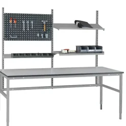 Arbejdsbord Let H-stel komb. 4 1500x800 mm