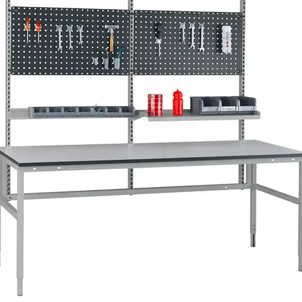 Arbejdsbord Let H-stel komb. 3 2000x800 mm